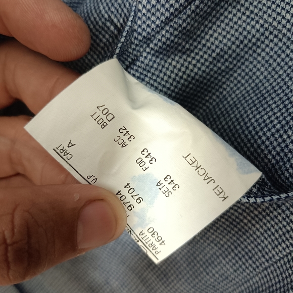 Canali Current 1934 Kei linen/wool/silk Unstructured Blazer 2btn Size 44R - Picture 6 of 10